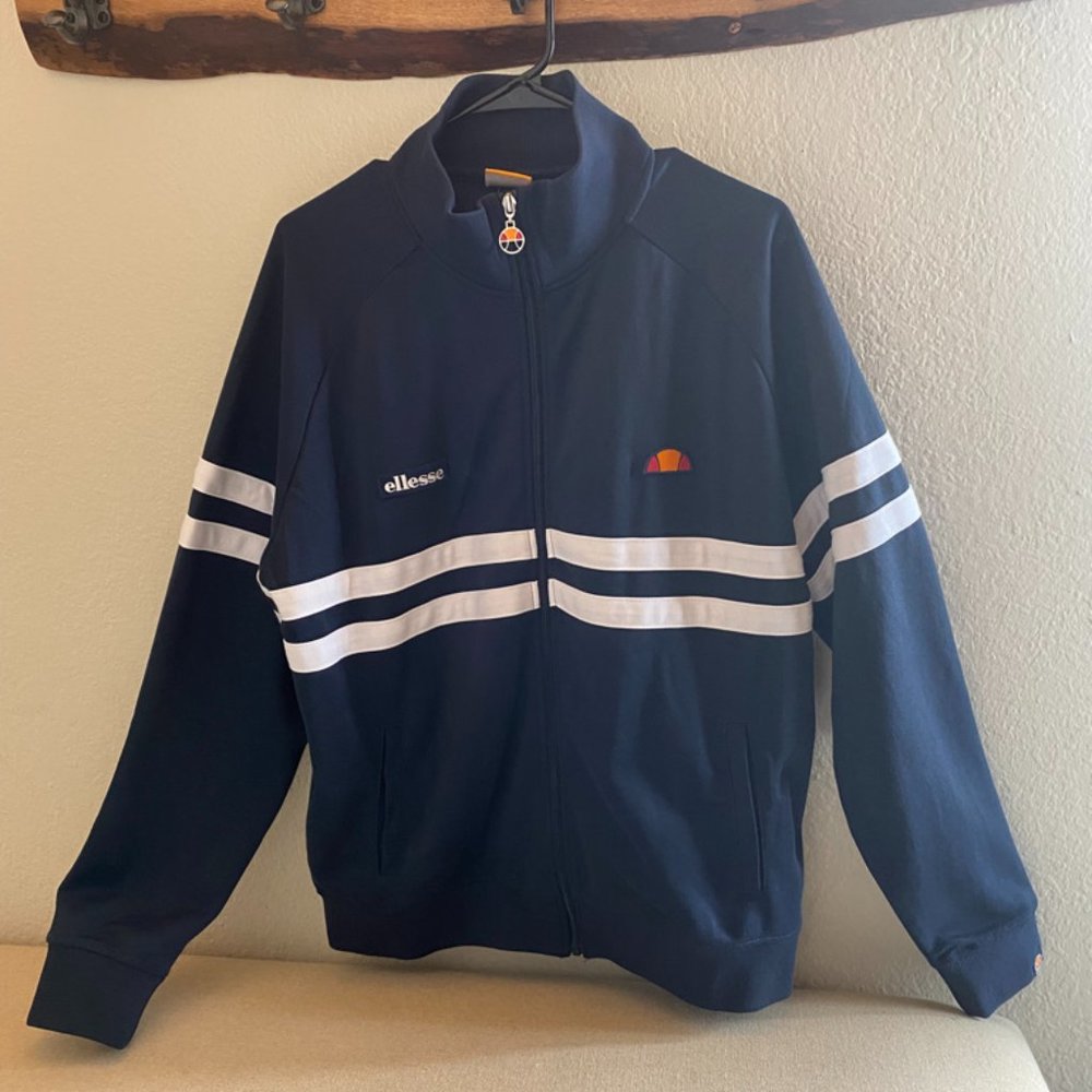 Ellesse Rimini Track Top Navy Blue Men's Jacket